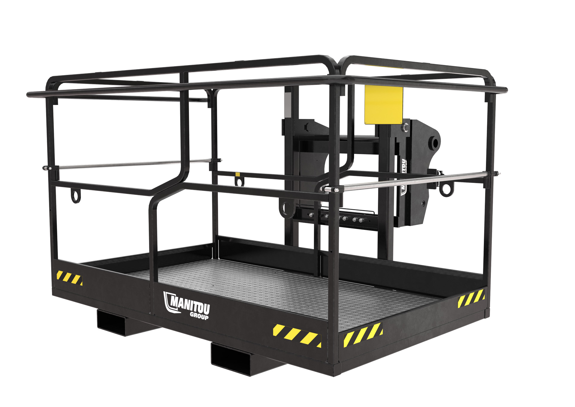 Mandsskabskurv - Fast - Sort